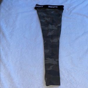 camo leggings from garage